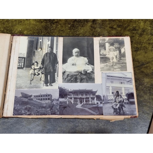 244 - CHINA/FAR EAST: a group of 6 snapshot albums recording family and diplomatic life in Britain an... 