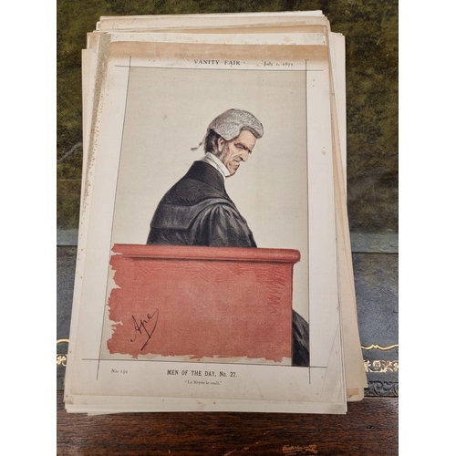 249 - VANITY FAIR PRINTS: a mixed collection of 50 Vanity Fair prints to include sporting, legal, clergy, ... 