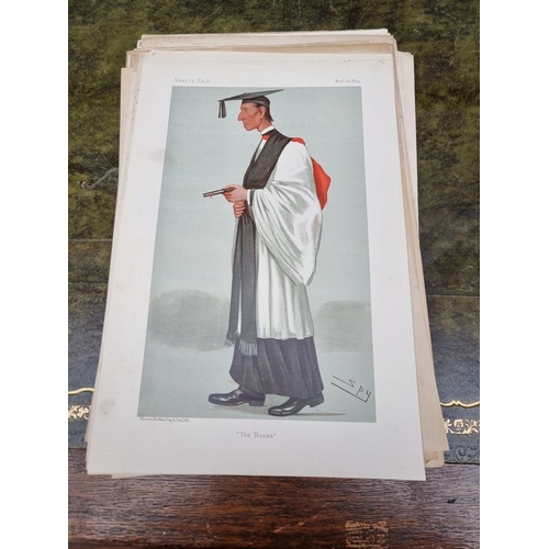 249 - VANITY FAIR PRINTS: a mixed collection of 50 Vanity Fair prints to include sporting, legal, clergy, ... 