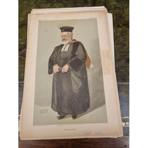 249 - VANITY FAIR PRINTS: a mixed collection of 50 Vanity Fair prints to include sporting, legal, clergy, ... 