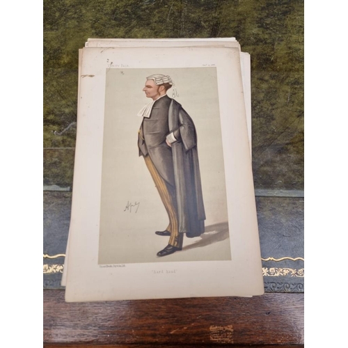 249 - VANITY FAIR PRINTS: a mixed collection of 50 Vanity Fair prints to include sporting, legal, clergy, ... 