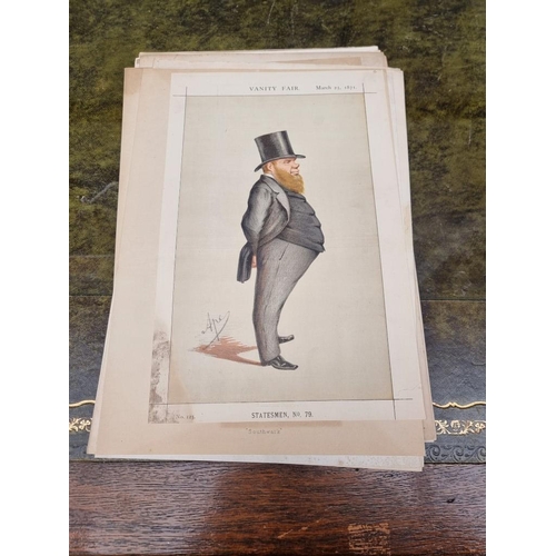 249 - VANITY FAIR PRINTS: a mixed collection of 50 Vanity Fair prints to include sporting, legal, clergy, ... 