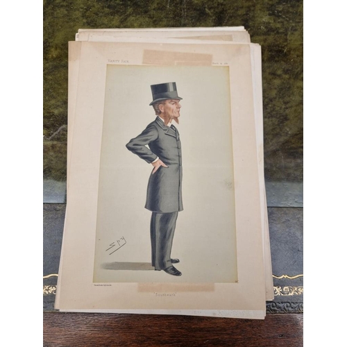 249 - VANITY FAIR PRINTS: a mixed collection of 50 Vanity Fair prints to include sporting, legal, clergy, ... 