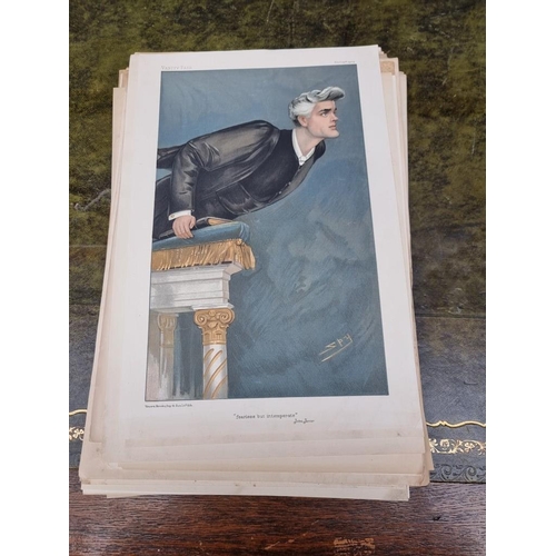 249 - VANITY FAIR PRINTS: a mixed collection of 50 Vanity Fair prints to include sporting, legal, clergy, ... 