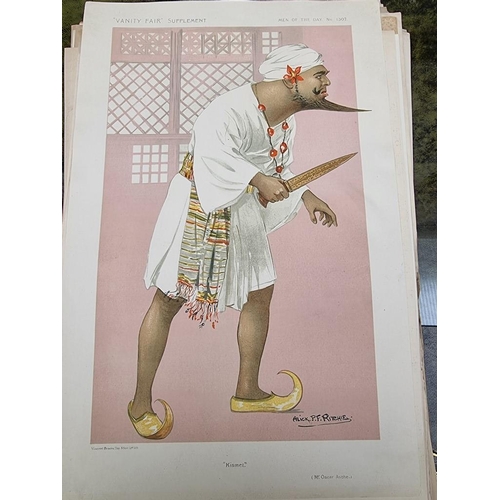 249 - VANITY FAIR PRINTS: a mixed collection of 50 Vanity Fair prints to include sporting, legal, clergy, ... 