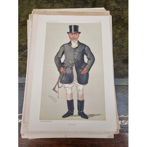 249 - VANITY FAIR PRINTS: a mixed collection of 50 Vanity Fair prints to include sporting, legal, clergy, ... 