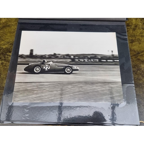 189 - MOTOR RACING: a collection of colour and b/w photographs of motor racing events, 1950s-80s period, h... 