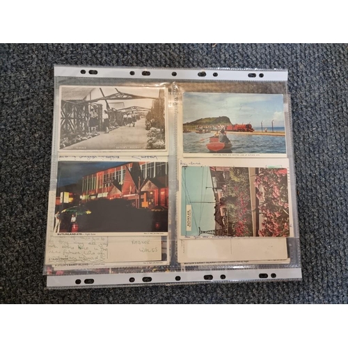 126 - BUTLIN'S POSTCARD COLLECTION: folder of approx 370 postcards, Butlins Holiday Camps, pre and post wa... 