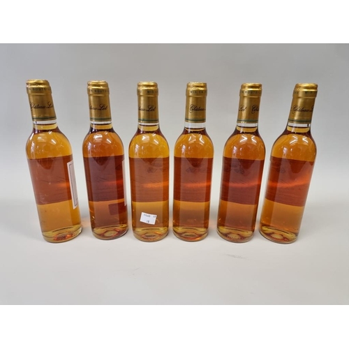 28 - Six 37.5cl bottles of Chateau Liot, 1999, Sauternes. (6)