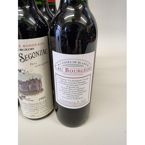 32 - Twelve 37.5cl bottles of Chateau Segonzac, Vieilles  Vignes, 1996, St Emilion. (12)