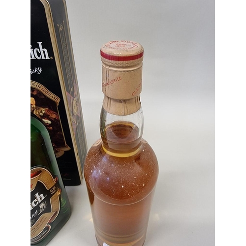 42 - A 75cl bottle of Glenmorangie 10 year old whisky, 1980s bottling; together with a 70cl bottle of Gle... 