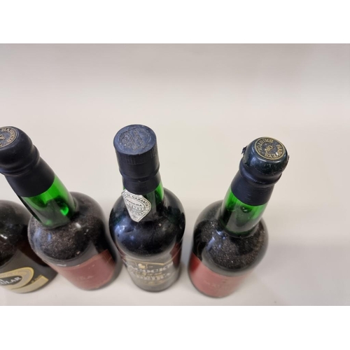 48 - Four bottles of Madeira; together with a 70cl bottle of Croft Amontillado sherry. (5)... 