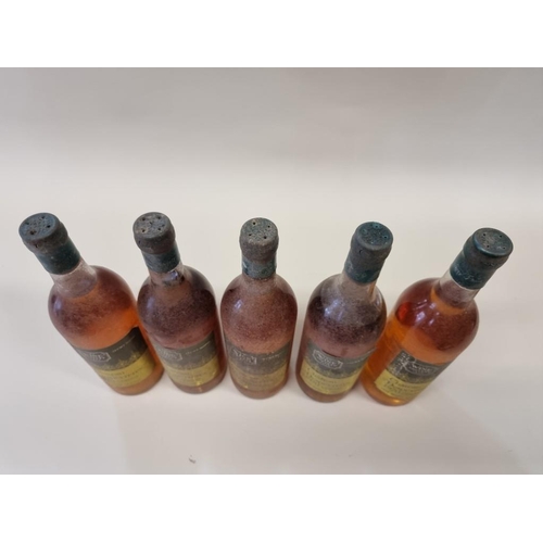 54 - Five 75cl bottles of Chateau Despeyreres, Cerons, 1970. (5)