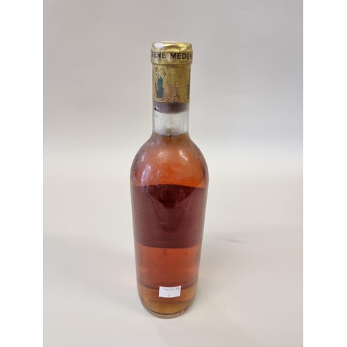 59 - A 75cl bottle of Chateau Gilette, Sauternes, 1947.