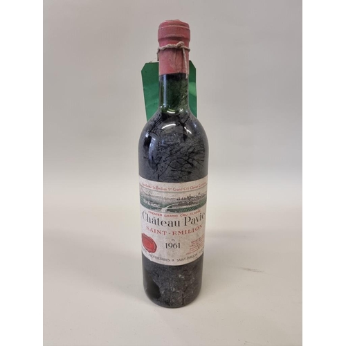 63 - A 75cl bottle of Chateau Pavie, Saint-Emilion, 1961.