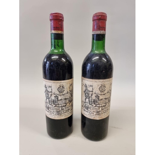 67 - Two bottles of Chateau Lagrange, St Julien, 1970. (2)