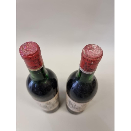 67 - Two bottles of Chateau Lagrange, St Julien, 1970. (2)