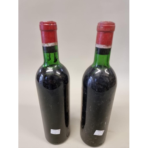 67 - Two bottles of Chateau Lagrange, St Julien, 1970. (2)