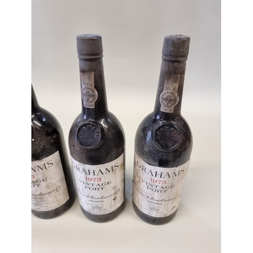 76 - Six bottles of Graham's 1975 vintage port. (6)