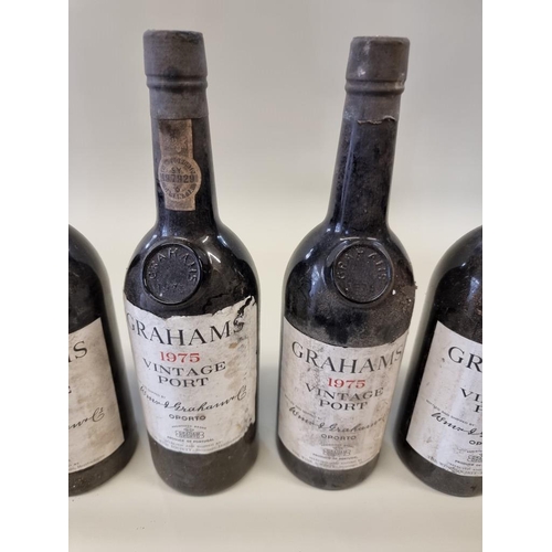 76 - Six bottles of Graham's 1975 vintage port. (6)