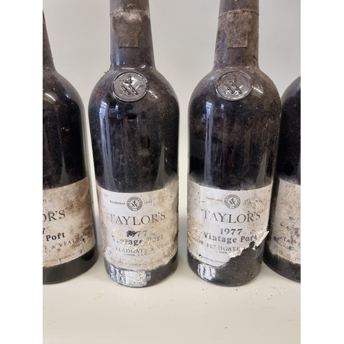 79 - Six 75cl bottles of Taylor's 1977 vintage port. (6)