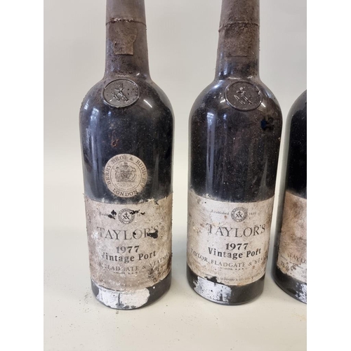 79 - Six 75cl bottles of Taylor's 1977 vintage port. (6)