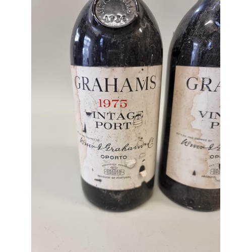 83 - Two 75cl bottles of Graham's 1975 vintage port. (2)