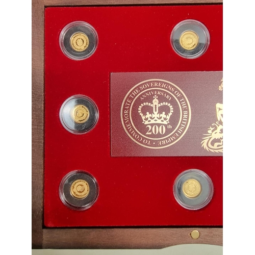 270 - Coins: a 2018 New Zealand Mint '200 Years of Monarchs of the British Empire', comprising of eight 2.... 