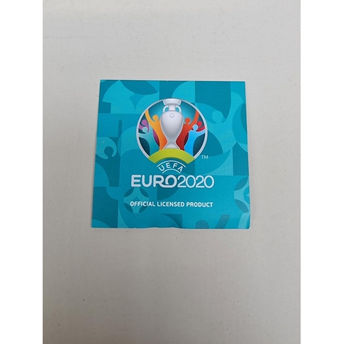 351 - Coins: a Soloman Islands 2021 'Euro 2020 UEFA' 22ct gold 10 dollar coin, 8g, with CoA numbered 322/9... 