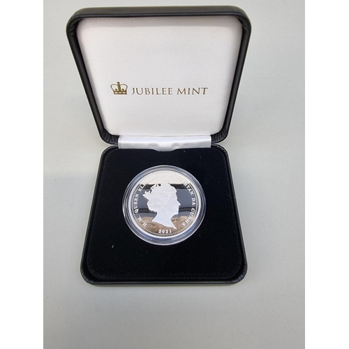 366 - Coins: a 2021 Tristan da Cunha limited edition 'The 95th birthday of Queen Elizabeth II' silver proo... 