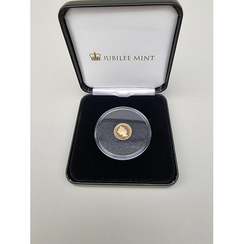 370 - Coins: a Tristan Da Cunha 'The 40th Birthday of The Duke Of Cambridge' gold proof limited edition qu... 