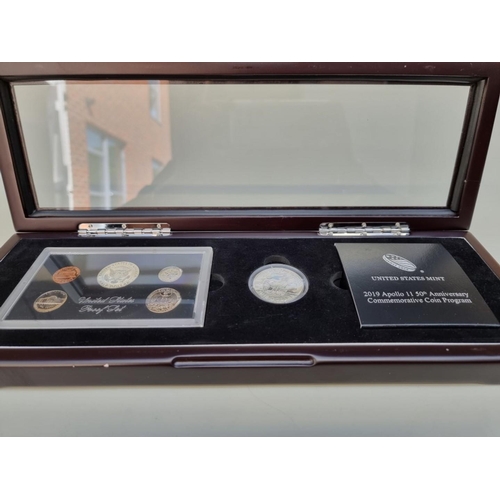 407 - Coins: an Alderney 'The Normandy Landings D Day 75th Anniversary' proof seven coin collection, (gold... 