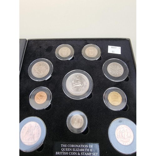 427 - Coins: an 'Queen Elizabeth II The Equestrian Portrait' crown set, comprising: 1953, 1977, 2002 and 2... 