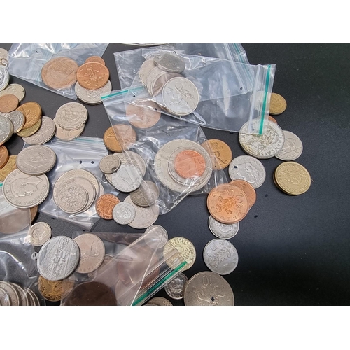 474 - Coins: a quantity of coins, mostly 20th century UK.