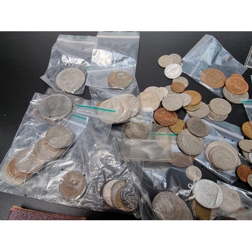 474 - Coins: a quantity of coins, mostly 20th century UK.