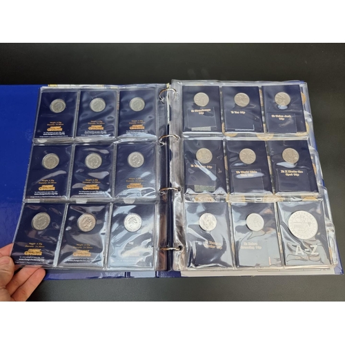 488 - Coins: an album of modern UK and Channel Islands collectable uncirculated and circulated coins, to i... 