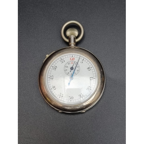 833 - A British Military 'Pattern No.3' stopwatch, 56mm, No.22636.