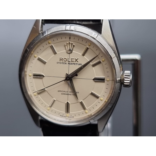 842 - A 1950s Rolex Oyster Perpetual stainless steel wristwatch, 34mm, Ref.6564, Serial No.82979, Cal.1030... 