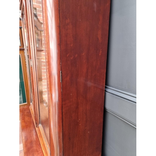 1075 - A Victorian mahogany bookcase, 110cm wide.