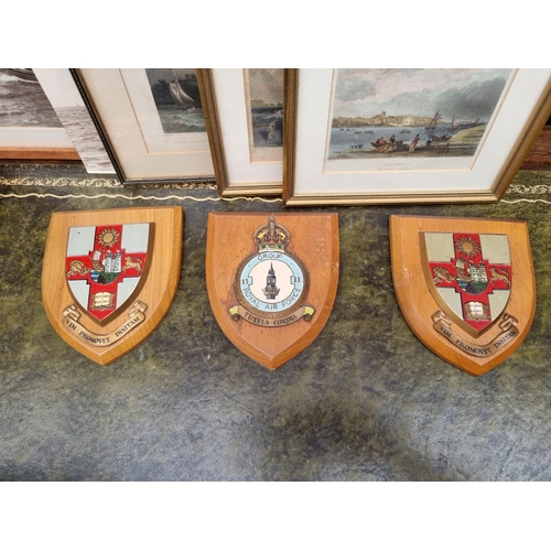 1210 - A small group of nautical items, to include Beken of Cowes prints. (8) 