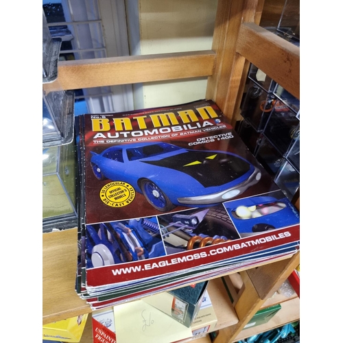 19 - Batman: a collection of twenty-six various Batman related vehicles, by Eaglemoss, all in perspex box... 