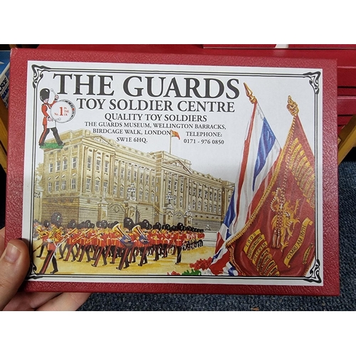 21 - Toy Soldiers: six boxed sets 'The Guards' toy soldiers, from The Guards Museum, Wellington Barracks,... 