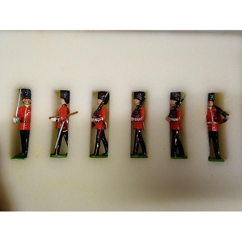 21 - Toy Soldiers: six boxed sets 'The Guards' toy soldiers, from The Guards Museum, Wellington Barracks,... 