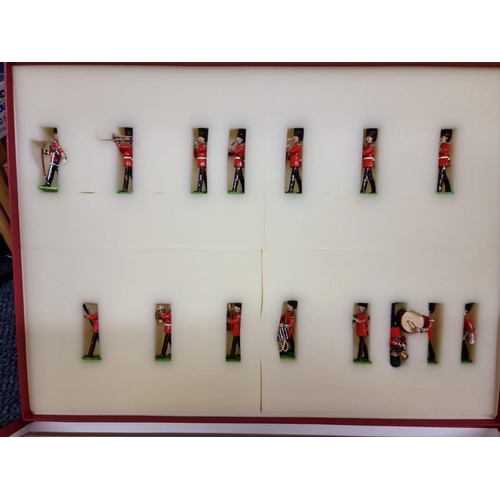 21 - Toy Soldiers: six boxed sets 'The Guards' toy soldiers, from The Guards Museum, Wellington Barracks,... 