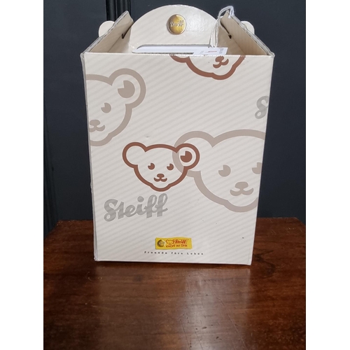 4 - Steiff: a modern 'Classic 1920' blond mohair bear, No.000645, boxed.