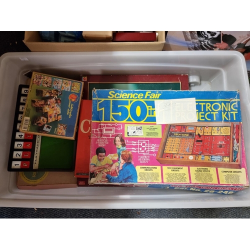 70 - Toys and Pastimes: a Tyco R/C Tony Hawk, boxed; together with a group of board games and similar; to... 