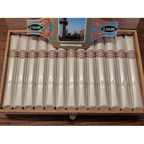 1497 - Cigars: a sealed box of 25 El Guajiro No.4 cigars.