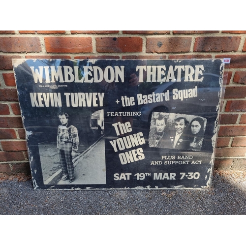 1535 - A Wimbledon Theatre advertising poster for 'The Young Ones', 70.5 x 100cm.