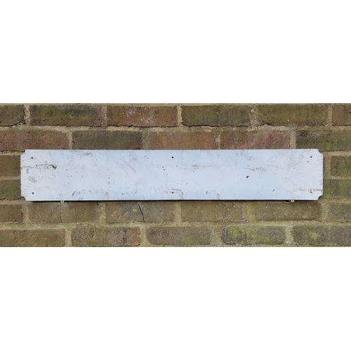 112 - 'KEATS WAY', 15 x 90cm, cast aluminium.