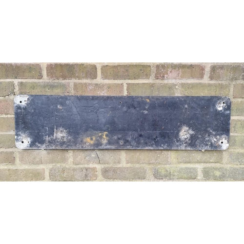 118 - 'WHYKE LANE', 23 x 92cm, cast aluminium.